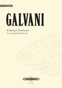 Galvani, Marco: O Sacrum Convivium (SATB)