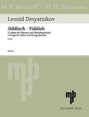 Desyatnikov, L: Yiddish