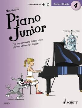 Heumann, H: Piano Junior: Konzertbuch 4 Vol. 4
