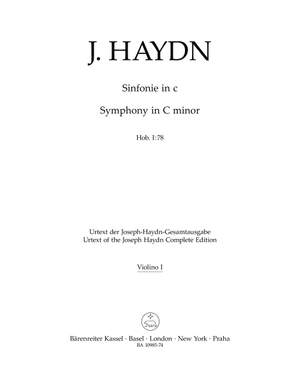 Haydn, Joseph: Symphony No. 78 in C minor Hob I:78