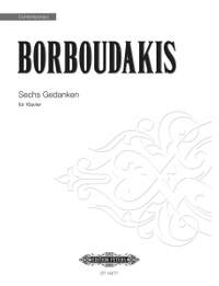Minas Borboudakis: Sechs Gedanken für Klavier