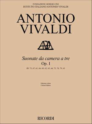 Antonio Vivaldi: Suonate da camera a tre op. I