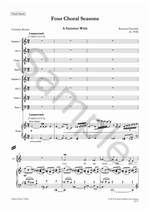 Panufnik, Roxanna: Four Choral Seasons (vocal score) Product Image
