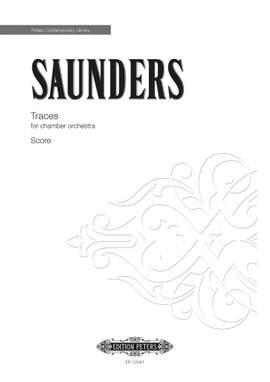 Saunders, Rebecca: traces for Chamber Orchestra (Full Score