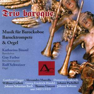 Trio Baroque-Music For Baroque Oboe, Baroque Trumpet & Organ