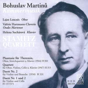 Bohuslav Martinu: Chamber Music