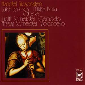George Frideric Handel: Trio Sonatas For 2 Oboes & B.c.