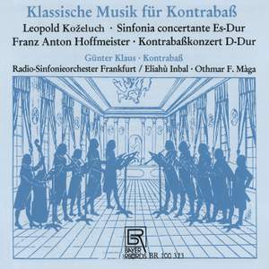 Concertos For Double Bass By Kozeluch/Hoffmeister
