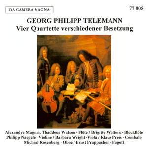 Georg Philipp Telemann: 4 Quartets