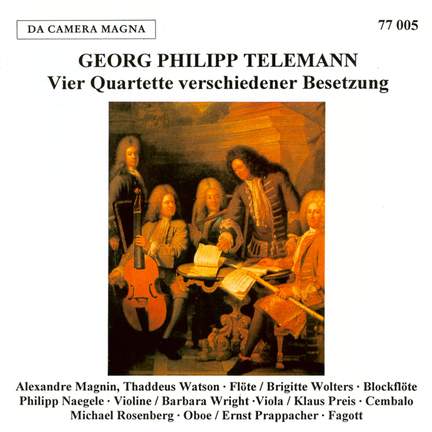 Georg Philipp Telemann: 4 Quartets