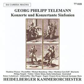 Georg Philipp Telemann: Various Concertos