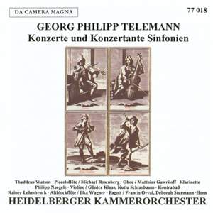 Georg Philipp Telemann: Various Concertos