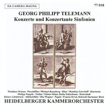 Georg Philipp Telemann: Various Concertos