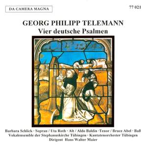 Georg Philipp Telemann: 4 Deutsche Psalmen (100/111/117/121)