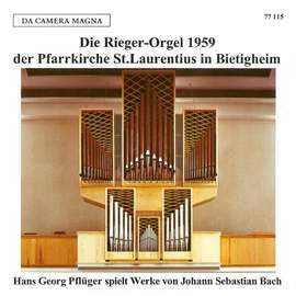 The Rieger Organ of St Laurentius in Bietigheim-Bissingen