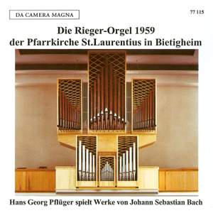 The Rieger Organ of St Laurentius in Bietigheim-Bissingen