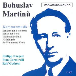 Bohuslav Martinu: Chamber Music