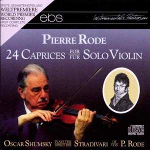 Pierre Rode: 24 Caprices For Violin Solo
