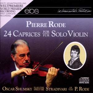 Pierre Rode: 24 Caprices For Violin Solo