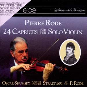 Pierre Rode: 24 Caprices For Violin Solo