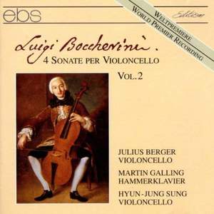 Luigi Boccherini: 4 Sonatas For Violoncello Vol. 2