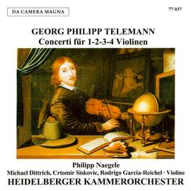 Georg Philipp Telemann: Concertos For 1-2-3-4 Violins