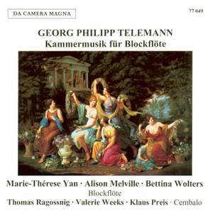 Georg Philipp Telemann: Chamber Music For Flute