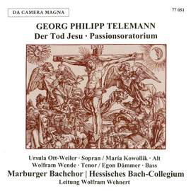 Georg Philipp Telemann: der Tod Jesu Twv 5:6
