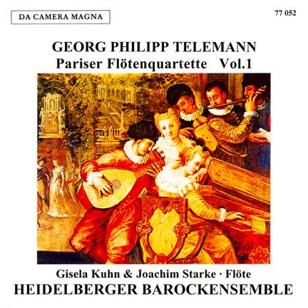 Georg Philipp Telemann: Flute Quartet Vol. 1