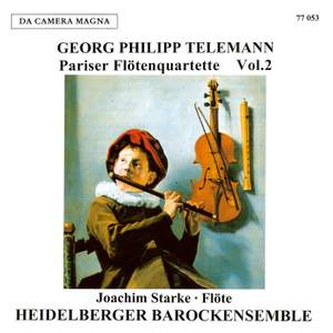Georg Philipp Telemann: Flute Quartet Vol. 2