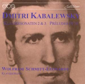 Dmitri Kabalewsky: Piano Sonatas Nos. 2 & 3/Preludes Op. 38