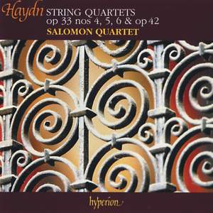 Haydn: String Quartets, Op. 33/4-6 & Op. 42