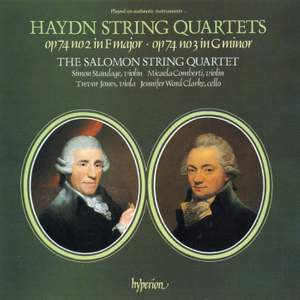 Haydn: String Quartets, Op. 74/2 & Op. 74/3