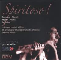 Spiritoso! - Flute Concertos By Pergolesi/Martin/Erbacher/Stamitz/Mozart