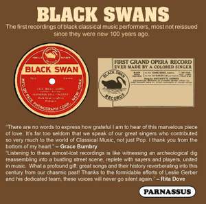 Black Swans - The Earliest African-American Classical stars 1917-22
