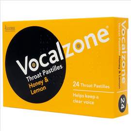 Vocalzone Throat Pastille - Honey And Lemon