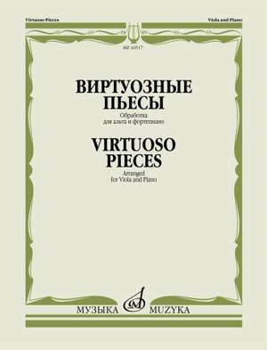 Virtuoso Pieces. Arranged for Viola and Piano