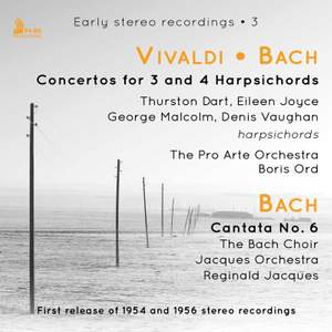Vivaldi & Bach: Concertos for 3 & 4 Harpsichords