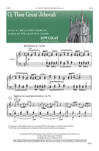 Williams, William: O Thou Great Jehovah SATB