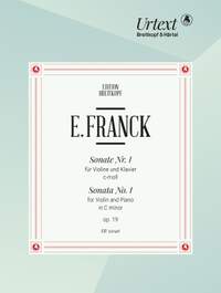 Franck, Eduard: Violin Sonata No. 1 in C minor Op. 19