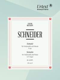 Schneider, Friedrich: Sonata in F major Op. Posth.