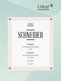 Schneider, Friedrich: Sonata in F major Op. Posth.