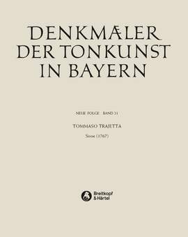 Trajetta, Tommaso: Denkmaeler der Tonkunst in Bayern (Neue Folge)