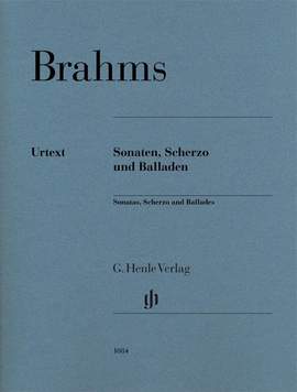 Brahms, J: Sonatas, Scherzo and Ballads br.