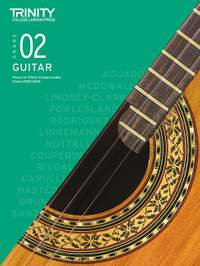 Trinity College London Classical Guitar Grade 2 2020-2023