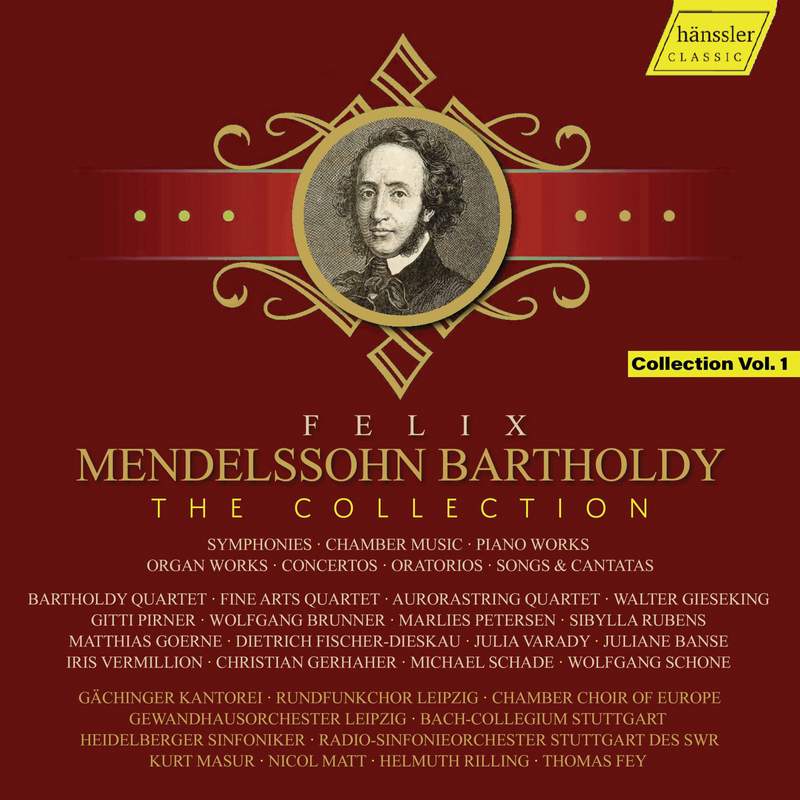 Felix Mendelssohn Edition - Hänssler: HC19058 - 56 CDs | Presto Music