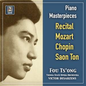 Piano Masterpieces: Fou Ts'ong Recital—Mozart, Chopin & Saon Ton (2019 Remaster)