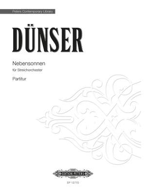 Dunser, Richard: Nebensonnen (score)