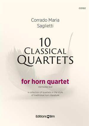 Corrado Maria Saglietti: 10 Classical Quartets