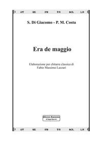 S. di Giacomo_F. M. Costa: Era De Maggio